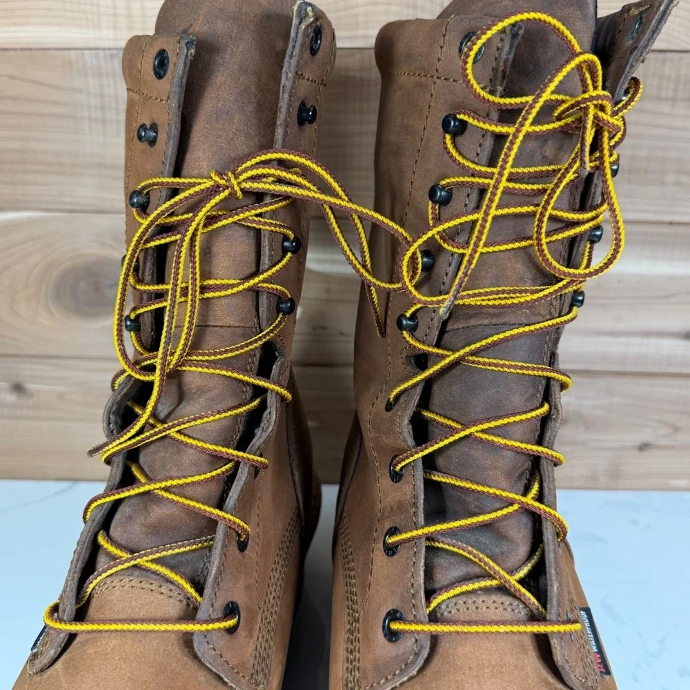 Red Wing Loggermax 4420 Mens Brown Waterproof Leather Work Boots‎ Men's 11.5